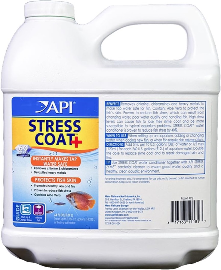 API Stress Coat Aquarium Water Conditioner 16-Ounce Bottle