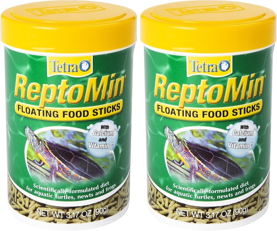 Tetra ReptoMin Floating Food Sticks, Food for Aquatic Turtles, Newts and Frogs, 3.7 oz