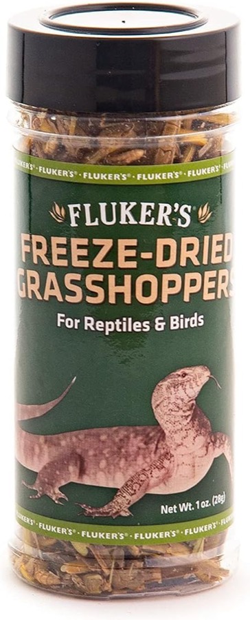 Fluker's Freeze Dried River Shrimp, Nutrient-Packed, Ideal for Lizards, Reptiles, Birds, Fish, Hedgehogs, 1 Oz